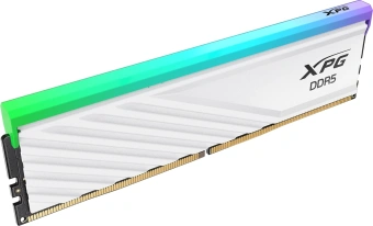 Память DDR5 2x16GB 6400MHz A-Data AX5U6400C3216G-DTLABRWH XPG Lancer Blade RGB RTL Gaming PC5-51200 CL32 DIMM ECC 288-pin 1.4В kit dual rank с радиатором Ret - купить недорого с доставкой в интернет-магазине