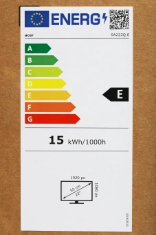 Монитор Acer 21.45" SA222QEbi черный IPS LED 1ms 16:9 HDMI матовая 250cd 178гр/178гр 1920x1080 100Hz FreeSync VGA FHD 2.48кг - купить недорого с доставкой в интернет-магазине