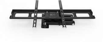 Кронштейн для телевизора Buro MF2 черный 32"-70" макс.35кг настенный поворотно-выдвижной и наклонный - купить недорого с доставкой в интернет-магазине
