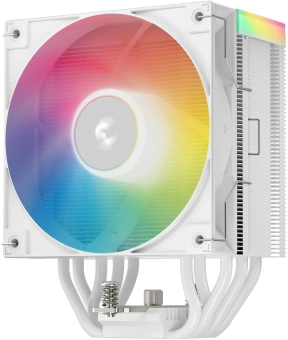 Устройство охлаждения(кулер) Deepcool AG500 Wh V2 ARGB Soc-AM5/AM4/1200/1700/1851 белый 4-pin 29.4dB Al+Cu 240W 857gr Ret (R-AG500-WHAMMN-GJD) - купить недорого с доставкой в интернет-магазине