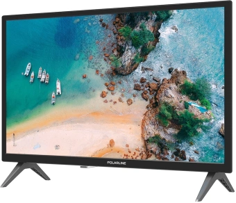 Телевизор LED PolarLine 24" 24PL51TC-SM черный HD 60Hz DVB-T DVB-T2 DVB-C DVB-S2 USB WiFi Smart TV (RUS) - купить недорого с доставкой в интернет-магазине