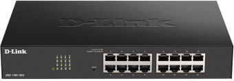 Коммутатор D-Link DGS-1100-16V2/A (L2) 16x1Гбит/с управляемый - купить недорого с доставкой в интернет-магазине