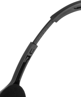 Наушники с микрофоном Logitech H111 серый 2.35м накладные оголовье (981-000588) - купить недорого с доставкой в интернет-магазине