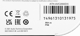 Наушники накладные Audio-Technica ATH-AVC200 3м черный проводные оголовье (15118391) - купить недорого с доставкой в интернет-магазине