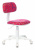 Кресло детское Бюрократ CH-W201NX малиновый Sticks 05 крестов. пластик пластик белый - купить недорого с доставкой в интернет-магазине