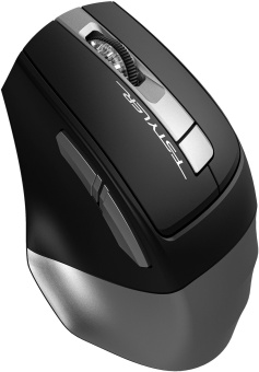 Мышь A4Tech Fstyler FB35S серый/черный оптическая (2000dpi) беспроводная BT/Radio USB для ноутбука (5but) - купить недорого с доставкой в интернет-магазине