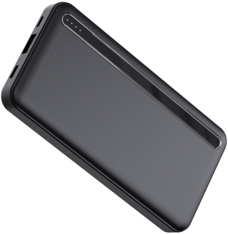 Мобильный аккумулятор SunWind SPB10A 10000mAh 2A 2xUSB черный (SPB10A10PBK) - купить недорого с доставкой в интернет-магазине