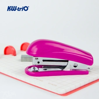 Степлер Kw-Trio 05103 Mini N10 (10листов) встроенный антистеплер ассорти 50скоб металл/пластик блистер - купить недорого с доставкой в интернет-магазине