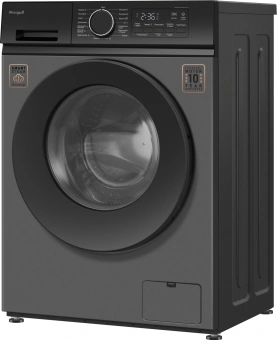 Стиральная машина Weissgauff WM 48128 Inverter Steam класс: A+++ загр.фронтальная макс.:8кг темно-серый инвертор - купить недорого с доставкой в интернет-магазине