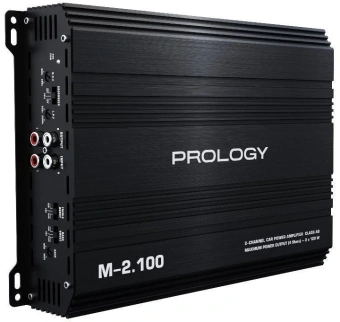 Усилитель автомобильный Prology M-2.100 двухканальный - купить недорого с доставкой в интернет-магазине