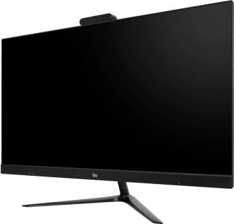 Моноблок IRU Агат 313 23.8" Full HD i3 10100 (3.6) 8Gb SSD256Gb UHDG 630 FreeDOS GbitEth WiFi BT 120W клавиатура мышь Cam черный 1920x1080 - купить недорого с доставкой в интернет-магазине