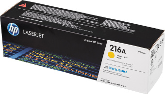 Картридж лазерный HP 216A W2412A желтый (850стр.) для HP MFP M182/ M183 - купить недорого с доставкой в интернет-магазине