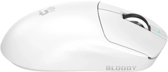 Мышь A4Tech Bloody R77 Ultra Dock белый оптическая 20000dpi беспров. USB 5but - купить недорого с доставкой в интернет-магазине