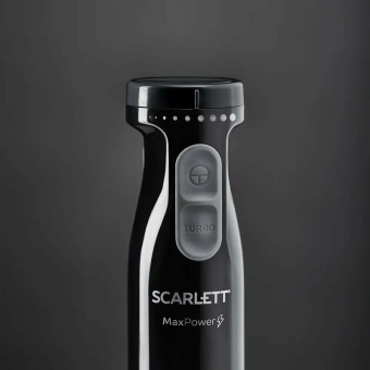 Блендер погружной Scarlett SC-HB42M47 1500Вт черный/серебристый - купить недорого с доставкой в интернет-магазине