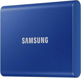 Накопитель SSD Samsung USB-C 2TB MU-PC2T0H/WW T7 1.8" синий - купить недорого с доставкой в интернет-магазине