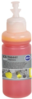 Чернила Cactus CS-T6644Y 664 желтый 70мл для Epson L130,L110,L100,L220,L200,L310,L300,L360,L361,L380,L382,L350,L355,L365,L395,L405,L485,L495,L555,L565,L575,Expression ET-2500,ET-2550,ET-2600,ET-2650,ET-4500;WorkForce ET-14000,ET-16500;L1300,L1400,L6 - купить недорого с доставкой в интернет-магазине