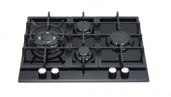 Газовая варочная поверхность Weissgauff HGRG 641 BG черный - цена, купить или заказать с доставкой в интернет-магазине Газовая варочная поверхность Weissgauff HGRG 641 BG черный - купить недорого с доставкой в интернет-магазине