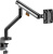 Кронштейн для мониторов Ultramounts UM725B черный 17"-32" макс.9кг крепление к столешнице поворот и наклон - купить недорого с доставкой в интернет-магазине