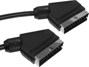 Кабель аудио-видео Ningbo SCART (m)/SCART (m) 1м. черный - купить недорого с доставкой в интернет-магазине
