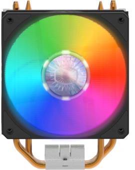 Устройство охлаждения(кулер) Cooler Master Hyper 212 ARGB ARGB Soc-AM5/AM4/1200/1700/1851 серебристый/черный 4-pin 9-31dB Al+Cu 150W 465gr Ret (RR-2V2L-18PA-R1) - купить недорого с доставкой в интернет-магазине