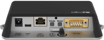 Роутер беспроводной MikroTik LtAP mini LTE kit (2024) (RB912R-2ND-LTM&EC200A-EU) 10/100BASE-TX/4G cat. 4 черный - купить недорого с доставкой в интернет-магазине