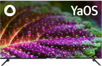 Телевизор LED Hyundai 50" H-LED50BU7003 Яндекс.ТВ Frameless черный 4K Ultra HD 60Hz DVB-T DVB-T2 DVB-C DVB-S DVB-S2 USB WiFi Smart TV - купить недорого с доставкой в интернет-магазине