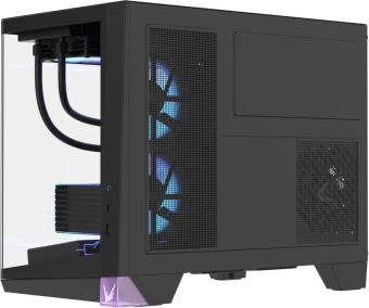 Корпус Formula Crystal Z4M Plus черный без БП mATX 2x120mm 1xUSB2.0 1xUSB3.0 audio bott PSU - купить недорого с доставкой в интернет-магазине