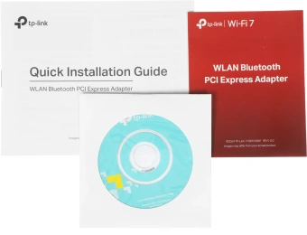 Сетевой адаптер Wi-Fi + Bluetooth TP-Link Archer TBE552E BE9300 PCI (ант.внеш.съем) 2ант. - купить недорого с доставкой в интернет-магазине