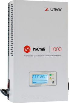 Стабилизатор напряжения Штиль ИнСтаб IS1000 800Вт 1000ВА белый - купить недорого с доставкой в интернет-магазине
