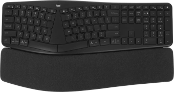 Клавиатура Logitech K860 черный USB беспроводная BT/Radio Multimedia Ergo (подставка для запястий) (920-010359) - купить недорого с доставкой в интернет-магазине