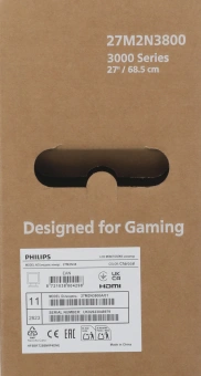 Монитор Philips 27" Evnia Gaming 27M2N3800A черный IPS LED 16:9 HDMI M/M матовая HAS Piv 1000:1 450cd 178гр/178гр 3840x2160 160Hz G-Sync DP 4K 5.82кг - купить недорого с доставкой в интернет-магазине