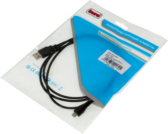 Кабель Buro MICROUSB2.0 USB (m)-micro USB (m) 1.5м черный - купить недорого с доставкой в интернет-магазине