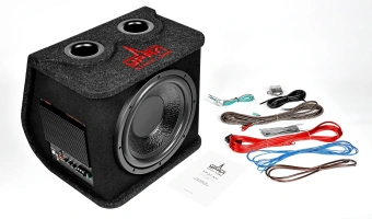 Сабвуфер автомобильный Ural АС-У12А СЕРЫЙ 300Вт активный (30см/12") - купить недорого с доставкой в интернет-магазине