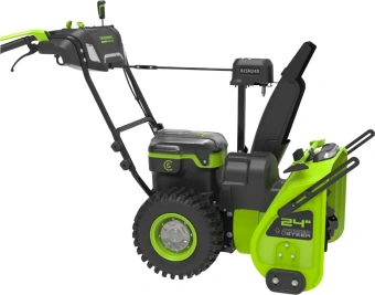 Снегоуборщик электр. Greenworks GD82ST56 5.2кВт - купить недорого с доставкой в интернет-магазине