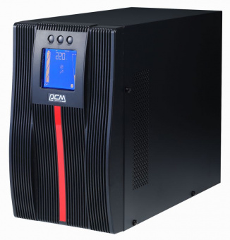 Источник бесперебойного питания Powercom Macan MAC-3000 3000Вт 3000ВА черный - купить недорого с доставкой в интернет-магазине