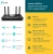 Роутер беспроводной TP-Link Archer AX55 Pro AX3000 100/1000/2500BASE-T черный - купить недорого с доставкой в интернет-магазине