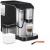 Кофемашина Kitfort КТ-7166 1350Вт черный/нержавеющая сталь - купить недорого с доставкой в интернет-магазине