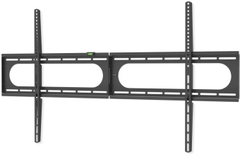 Кронштейн для телевизора Hama 00220843 черный 37"-120" макс.100кг настенный фиксированный - купить недорого с доставкой в интернет-магазине
