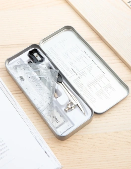 Набор для черчения Deli EG30505 корпус ассорти металл в компл.:8 предметов - купить недорого с доставкой в интернет-магазине