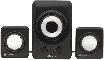 Колонки Оклик OK-420 2.1 черный 11Вт - купить недорого с доставкой в интернет-магазине