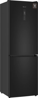 Холодильник Weissgauff WRK 185 Total NoFrost Inverter Black Inox 2-хкамерн. черная сталь инвертер - купить недорого с доставкой в интернет-магазине