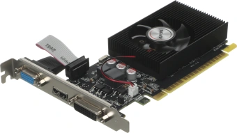 Видеокарта Afox PCI-E 3.0 AF610-1024D3L7-V6 NVIDIA GeForce GT 610 1Gb 64bit GDDR3 810/1333 DVIx1 HDMIx1 CRTx1 HDCP Ret - купить недорого с доставкой в интернет-магазине