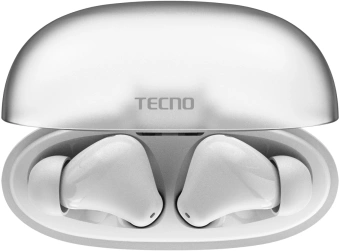 Гарнитура внутриканальные Tecno Buds 4 BD04 белый беспроводные bluetooth в ушной раковине (BD04 WHITE) - купить недорого с доставкой в интернет-магазине