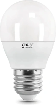 Лампа светодиодная Gauss Elementary 10Вт цок.:E27 шар 220B 3000K св.свеч.бел.теп. (упак.:1шт) (53210) - купить недорого с доставкой в интернет-магазине
