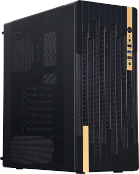 Корпус Accord ACC-188R2 черный без БП ATX 4x120mm 1xUSB2.0 1xUSB3.0 1xUSB3.1 audio - купить недорого с доставкой в интернет-магазине