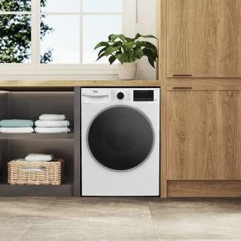 Стиральная машина Beko B3DFR57H23W класс: B загр.фронтальная макс.:7кг (с сушкой) - купить недорого с доставкой в интернет-магазине