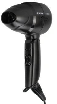 Фен Vitek VT-8210 1200Вт черный - купить недорого с доставкой в интернет-магазине