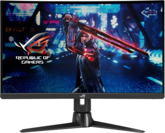 Монитор Asus 27" ROG Strix XG27AQV черный IPS LED 16:9 HDMI матовая HAS Piv 400cd 178гр/178гр 2560x1440 170Hz FreeSync Premium DP 2K 5.5кг - купить недорого с доставкой в интернет-магазине