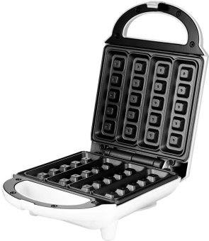 Вафельница Kitfort КТ-1641 460Вт белый - купить недорого с доставкой в интернет-магазине