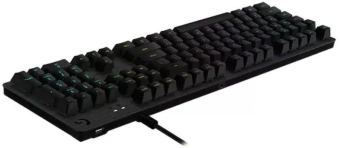 Клавиатура Logitech G512 Carbon Red Linear механическая черный USB Multimedia for gamer LED (920-009374) - купить недорого с доставкой в интернет-магазине